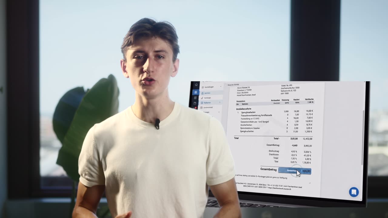 Baunex für Maler und Gipser – Aufmass, Material und Regierapporte direkt vor Ort erfassen